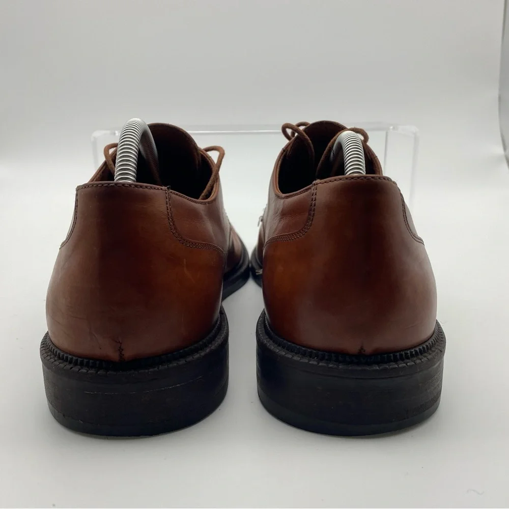 Johnston & Murphy Passport Men Size 11 N Shoes Brown Leather Dress Oxford